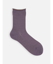 最高級シルクロールショートソックス