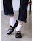 最高級綿スビンゴールド無地ショートソックス