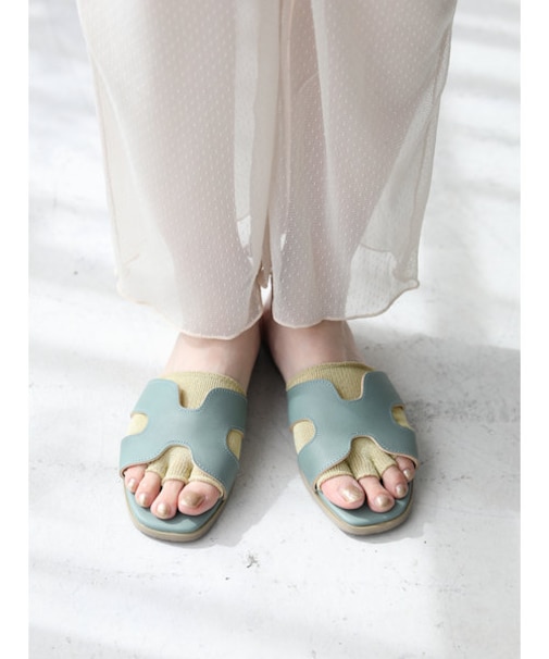 【ECO】和紙フィンガーレスつま先五本指ソックス