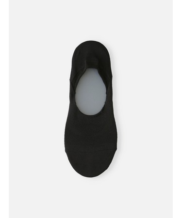 【吸水・速乾・消臭】脱げないを追求したメッシュカジュアルカバーソックス クールマックスファブリック製