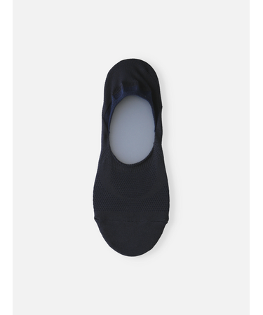 【吸水・速乾・消臭】脱げないを追求したメッシュカジュアルカバーソックス クールマックスファブリック製