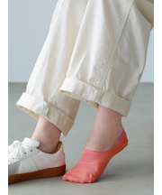 【吸水・速乾・消臭】脱げないを追求したメッシュカジュアルカバーソックス クールマックスファブリック製