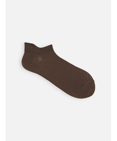 ゴム口ラメアキレスガードスニーカー用ソックス