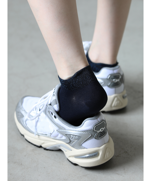 ゴム口ラメアキレスガードスニーカー用ソックス
