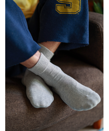 【Tabio MEN】 NEWゴムなしショート丈ソックス