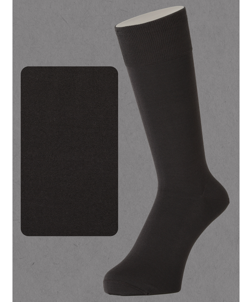 【Tabio MEN】連続シルケット無地レギュラー丈ソックス