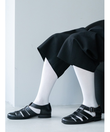 【Tabio MEN】連続シルケット ベタロングホーズ