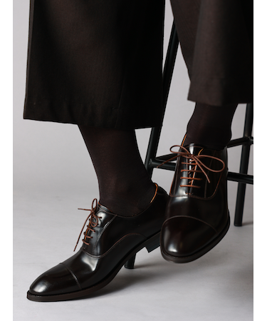 【Tabio MEN】連続シルケット ベタロングホーズ