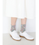 フロートボタニカル総柄ショートソックス