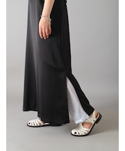 縫製チュールパンツレギンス