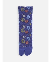 花フロート柄足袋ソックス