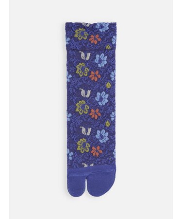 花フロート柄足袋ソックス