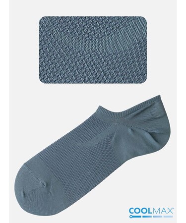 【Tabio MEN】GOODFOOT/メッシュスニーカーINカバーソックス