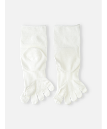 【整脚Labo】外反母趾サポート五本指ソックス（22～24cm）※ロークルー丈