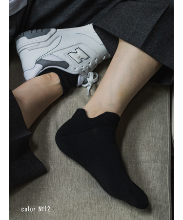 【Tabio MEN】ダブルガードスニーカー丈ソックス