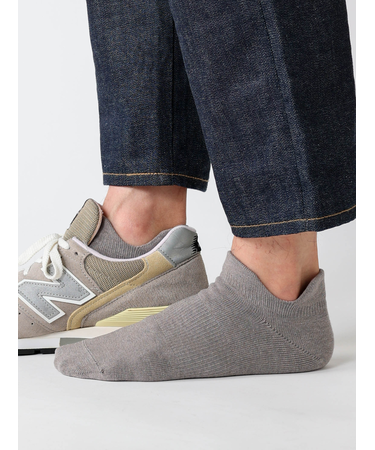 【Tabio MEN】ダブルガードスニーカー丈ソックス