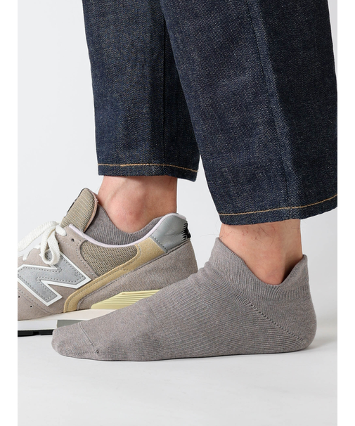 【Tabio MEN】ダブルガードスニーカー丈ソックス