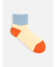 三面切替パイル起毛ルームソックス