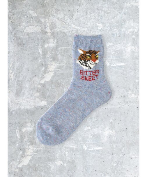 トラ柄ソックス