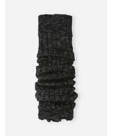 ラメ4×2リブレッグウォーマー