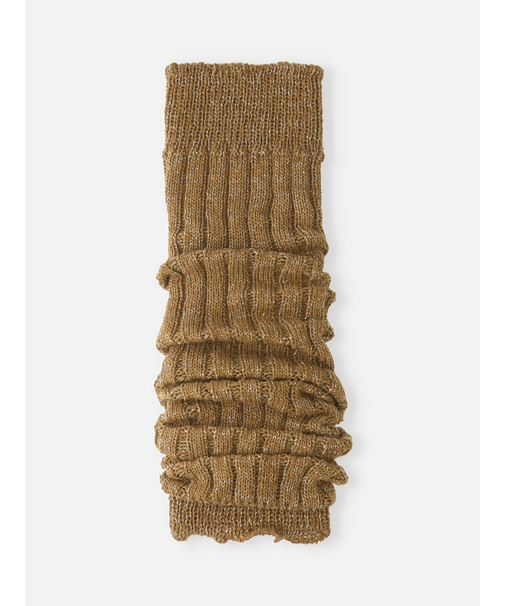 ラメ4×2リブレッグウォーマー