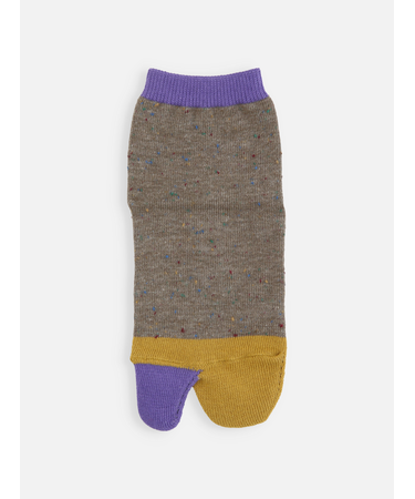 キッズ 足袋ネップ切替ソックス16～18cm