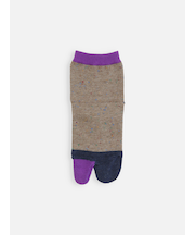 キッズ 足袋ネップ切替ソックス16～18cm