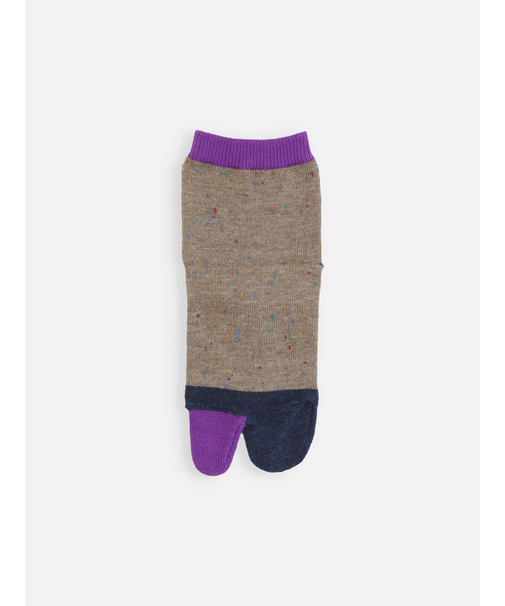 キッズ 足袋ネップ切替ソックス16～18cm