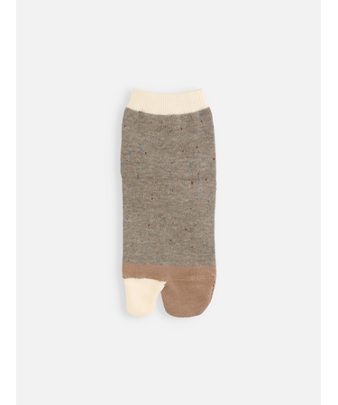 キッズ 足袋ネップ切替ソックス16~18cm