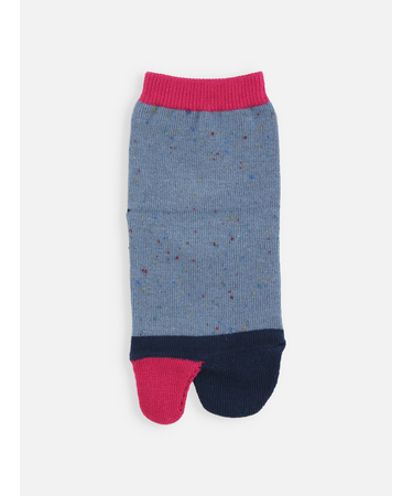 キッズ 足袋ネップ切替ソックス16～18cm