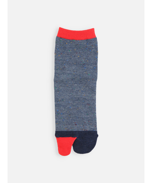 キッズ 足袋ネップ切替ソックス19～21cm