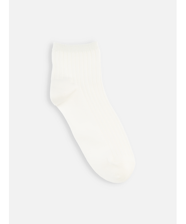 ジュニアサイズ 表糸綿100で毛玉が出来にくい:ショートソックス22～24cm【カスタム刺繍対応】