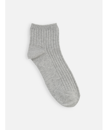 ジュニアサイズ 表糸綿100で毛玉が出来にくい:ショートソックス22～24cm【カスタム刺繍対応】