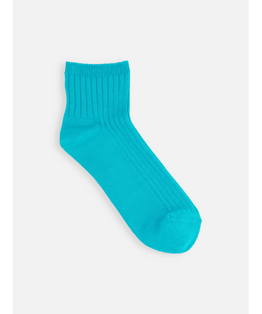 ジュニアサイズ 表糸綿100で毛玉が出来にくい:ショートソックス22～24cm【カスタム刺繍対応】