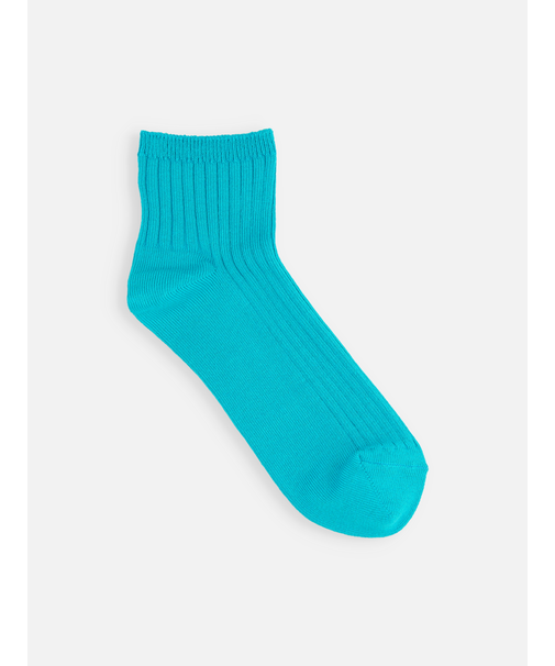 ジュニアサイズ 表糸綿100で毛玉が出来にくい:ショートソックス22～24cm【カスタム刺繍対応】