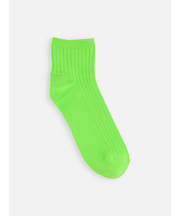 ジュニアサイズ 表糸綿100で毛玉が出来にくい:ショートソックス22～24cm【カスタム刺繍対応】