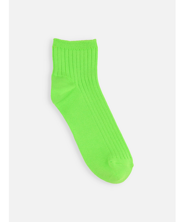 ジュニアサイズ 表糸綿100で毛玉が出来にくい:ショートソックス22～24cm【カスタム刺繍対応】