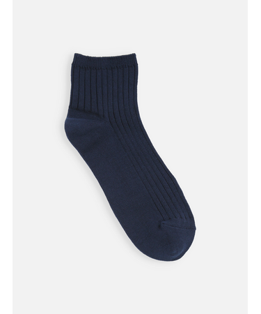 ジュニアサイズ 表糸綿100で毛玉が出来にくい:ショートソックス22～24cm【カスタム刺繍対応】