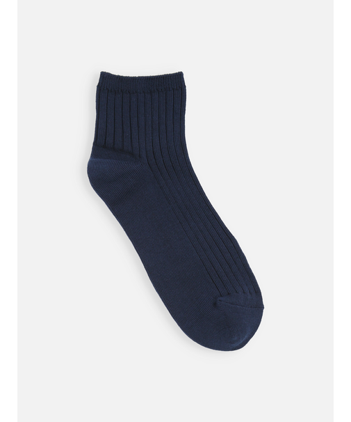 ジュニアサイズ 表糸綿100で毛玉が出来にくい:ショートソックス22～24cm【カスタム刺繍対応】