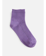 ジュニアサイズ 表糸綿100で毛玉が出来にくい:ショートソックス22～24cm【カスタム刺繍対応】