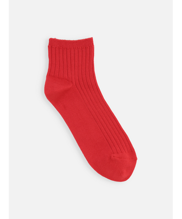 ジュニアサイズ 表糸綿100で毛玉が出来にくい:ショートソックス22～24cm【カスタム刺繍対応】