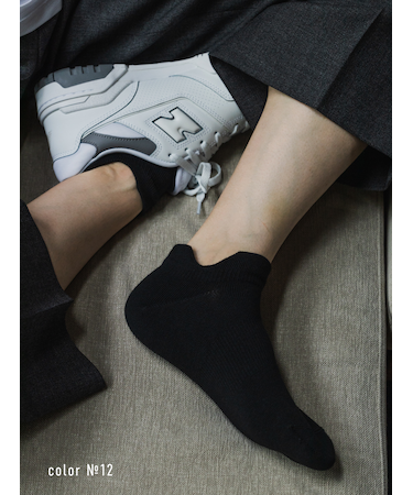 【Tabio MEN】ダブルガードスニーカー丈ソックス 27.0～29.0cm