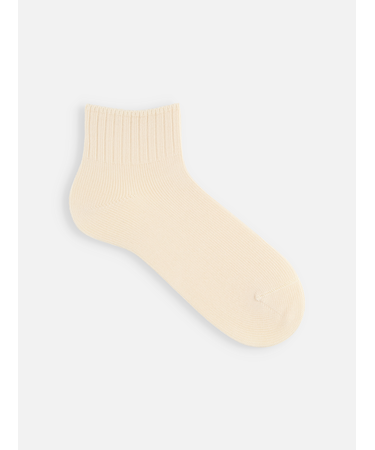 【Tabio MEN】ベーシックリブベタショートソックス