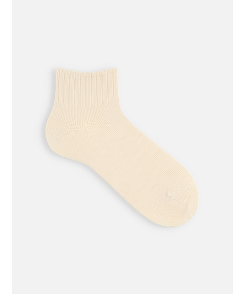 【Tabio MEN】ベーシックリブベタショートソックス