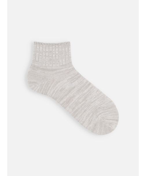 【Tabio MEN】ベーシックリブベタショートソックス