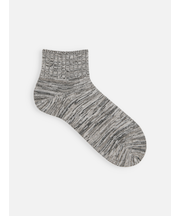 【Tabio MEN】ベーシックリブベタショートソックス