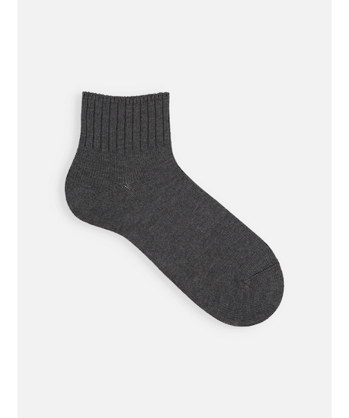 【Tabio MEN】ベーシックリブベタショートソックス