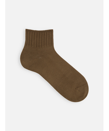 【Tabio MEN】ベーシックリブベタショートソックス