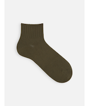 【Tabio MEN】ベーシックリブベタショートソックス