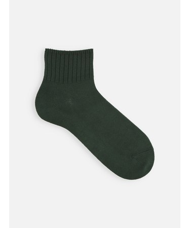 【Tabio MEN】ベーシックリブベタショートソックス